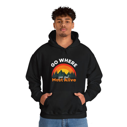 Go Alive Unisex Heavy Blend™ Hooded Sweatshirt