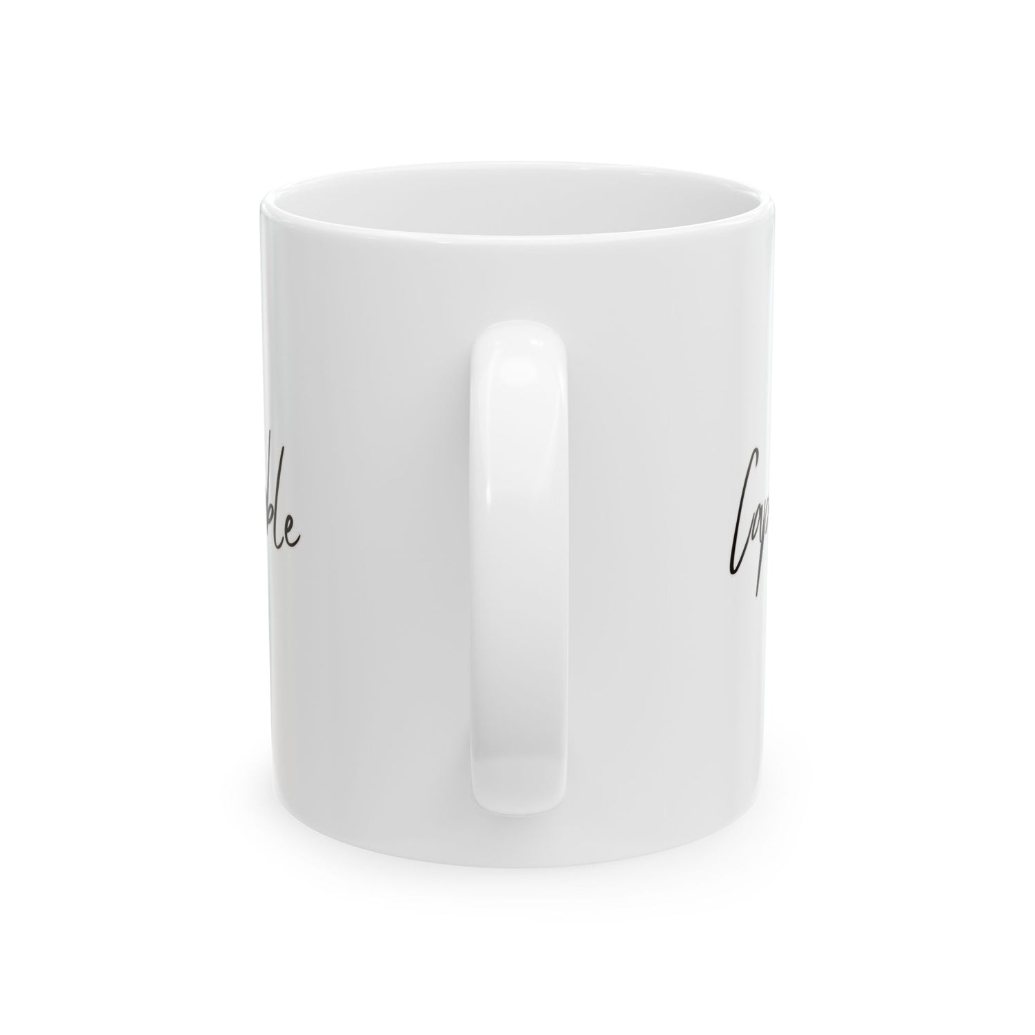 Capable Ceramic Mug, (11oz, 15oz)