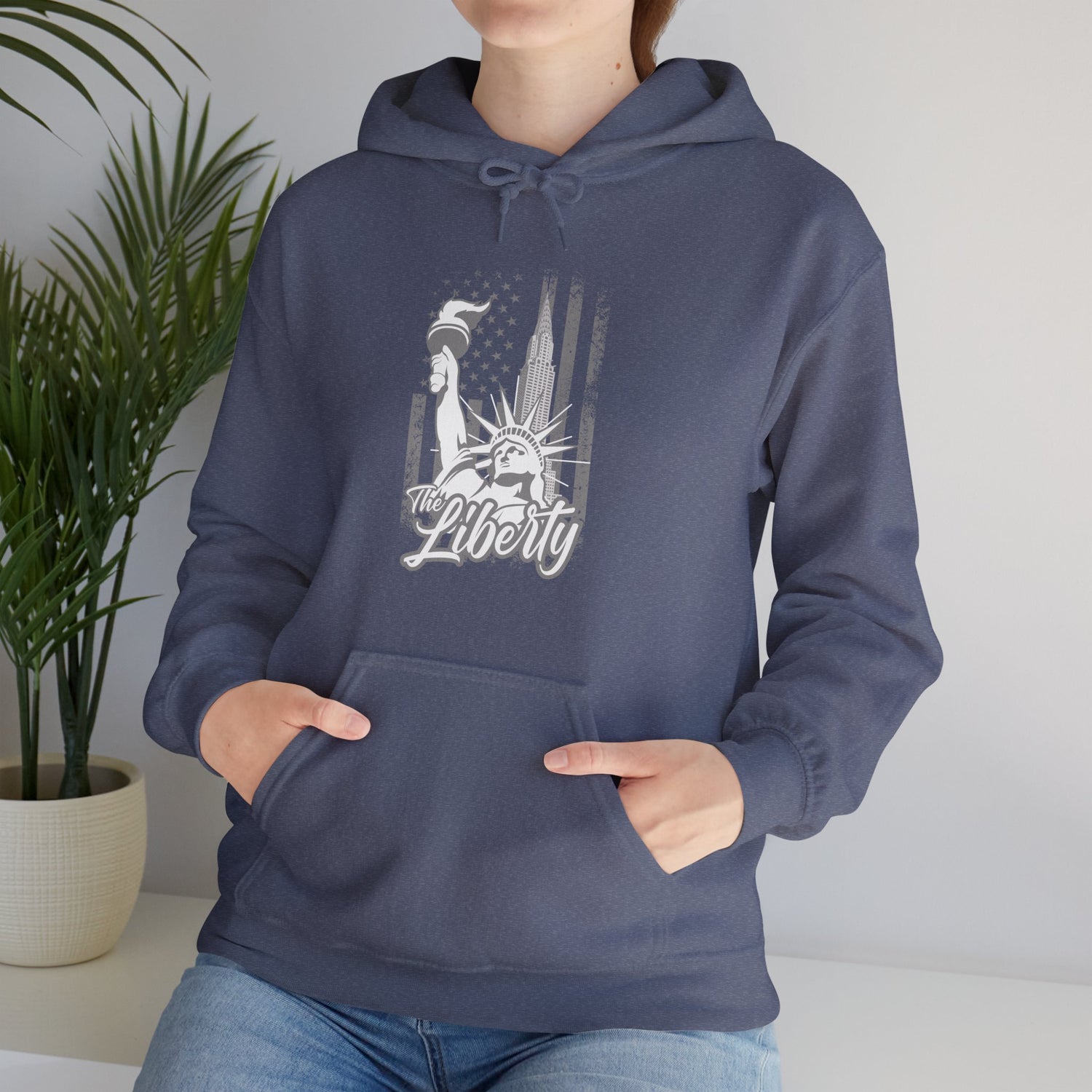 The Liberty Unisex Heavy Blend™ Hooded Sweatshirt