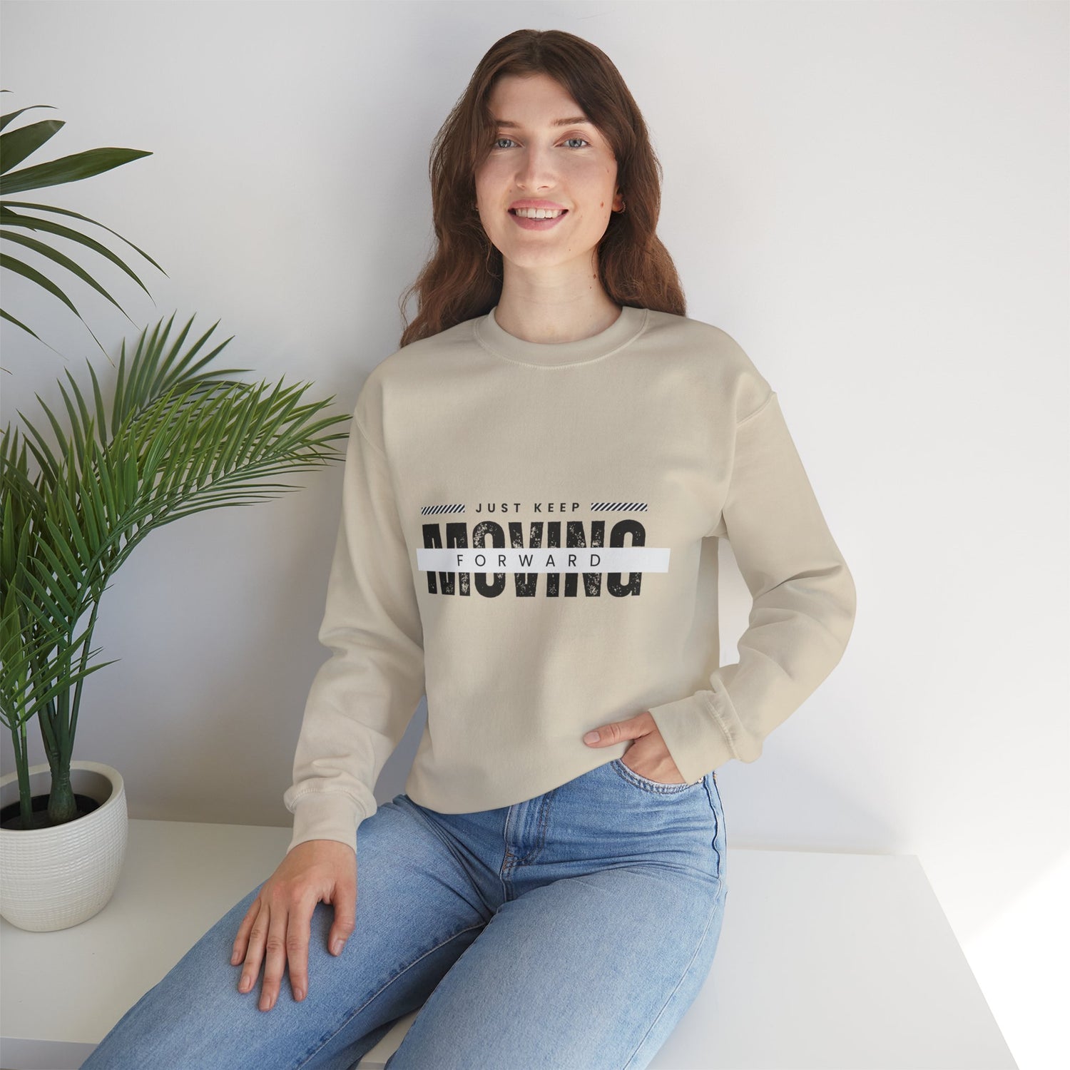 Moving Forward Unisex Heavy Blend™ Crewneck Sweatshirt