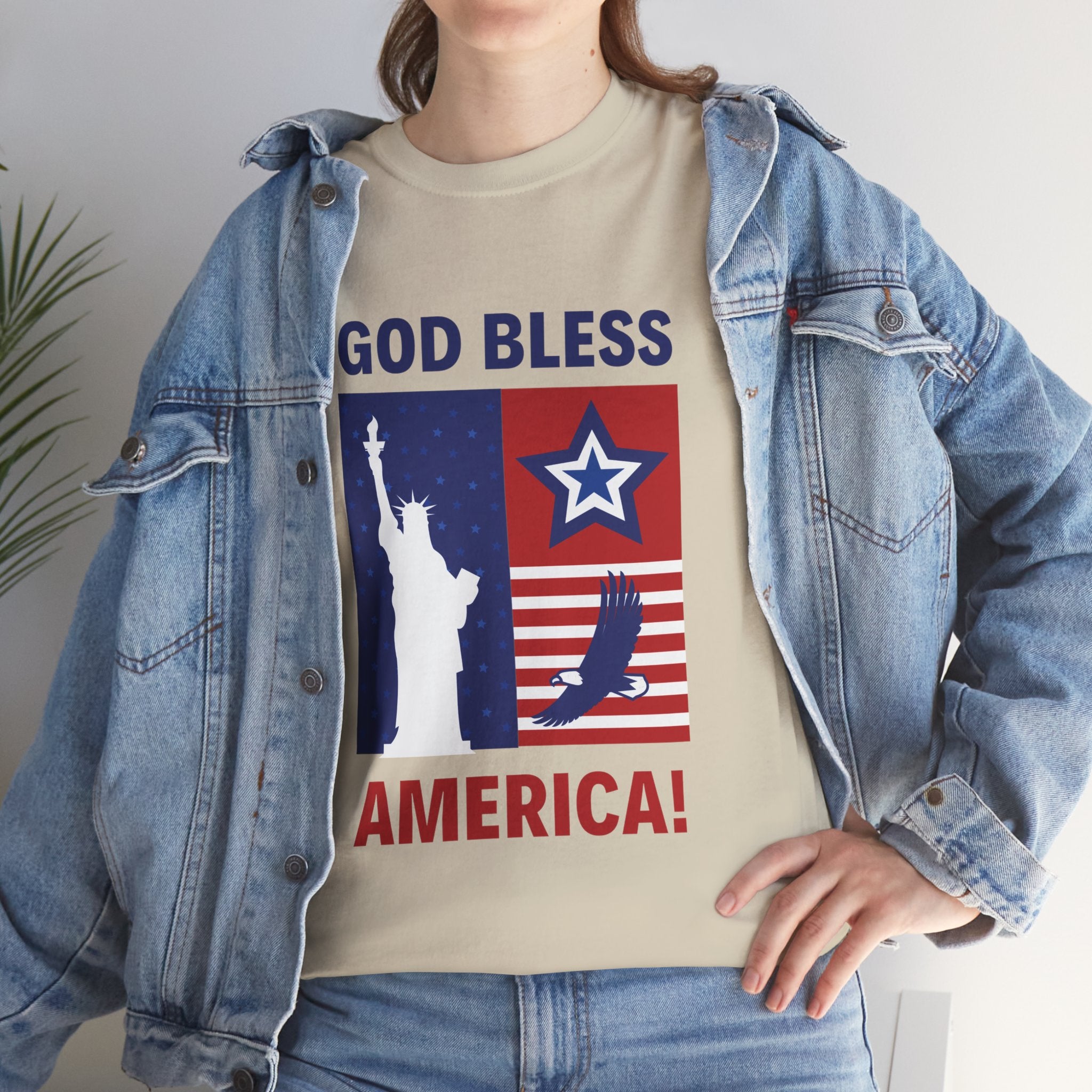 USA Bless Unisex Heavy Cotton Tee