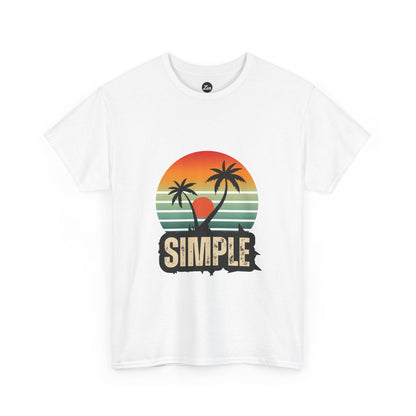 Simple Unisex Heavy Cotton Tee