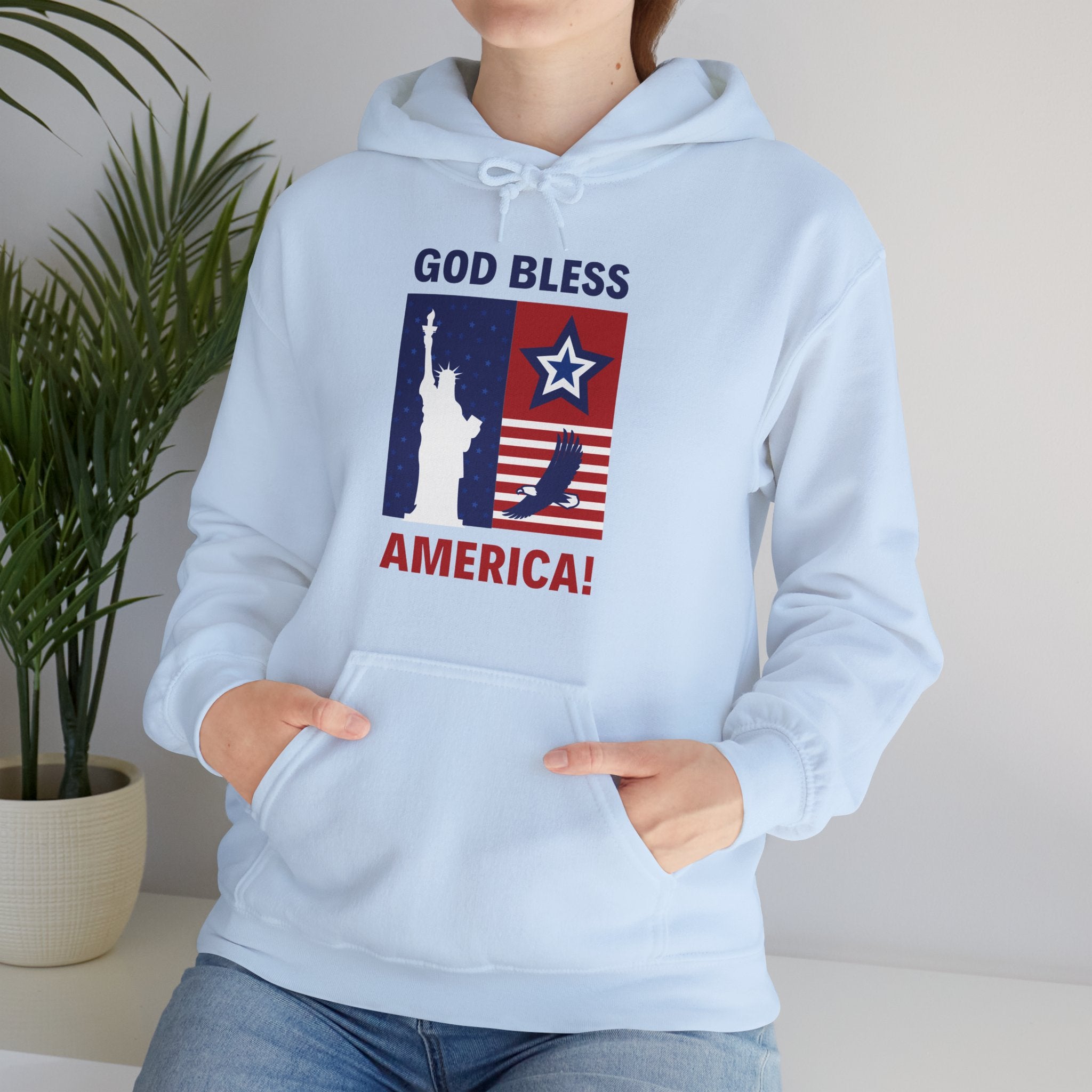 Bless America Unisex Heavy Blend™ Hooded Sweatshirt