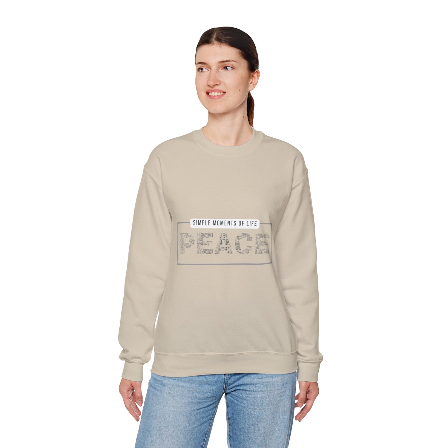 Peace Unisex Heavy Blend™ Crewneck Sweatshirt