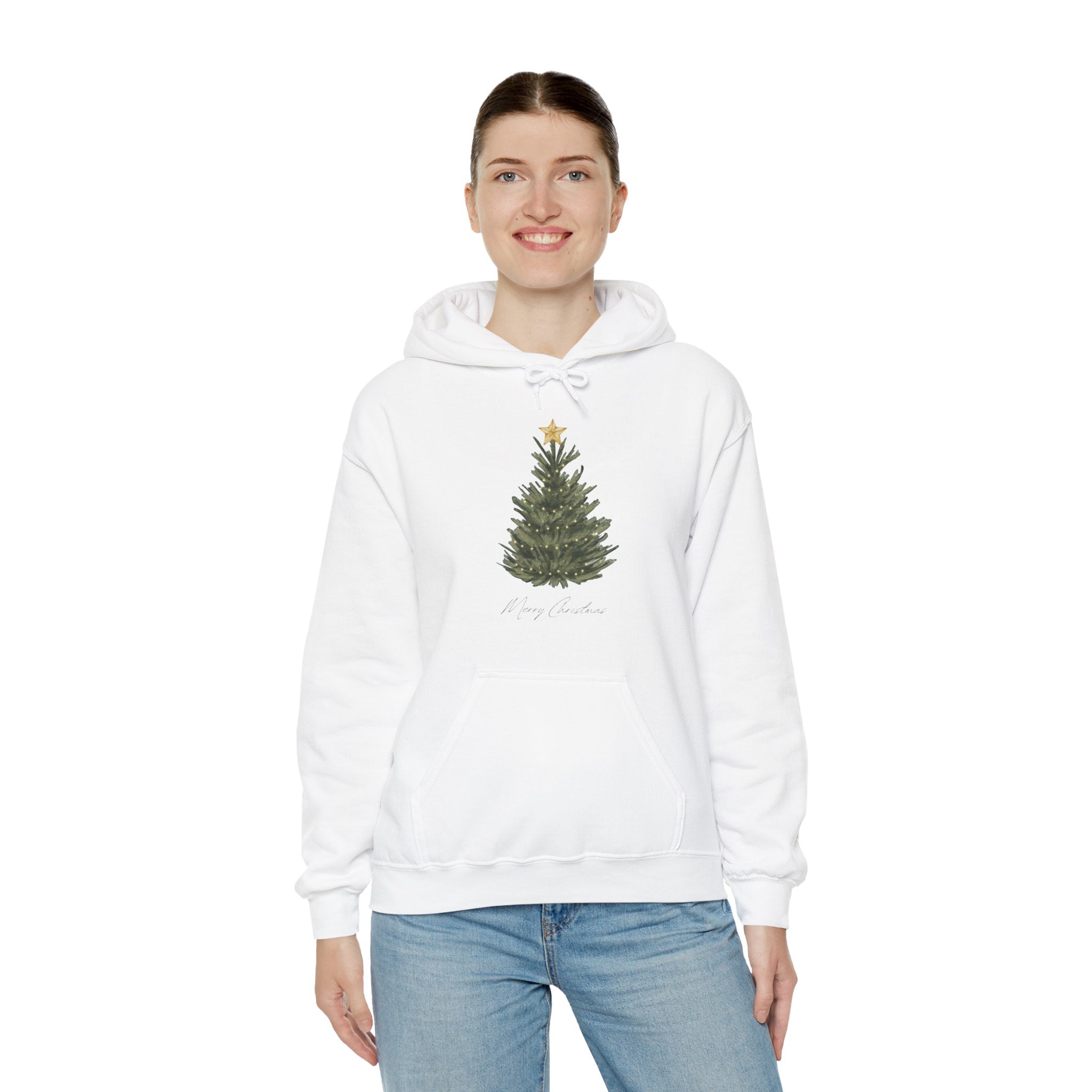 Merry Christmas IV Unisex Heavy Blend™ Hooded Sweatshirt