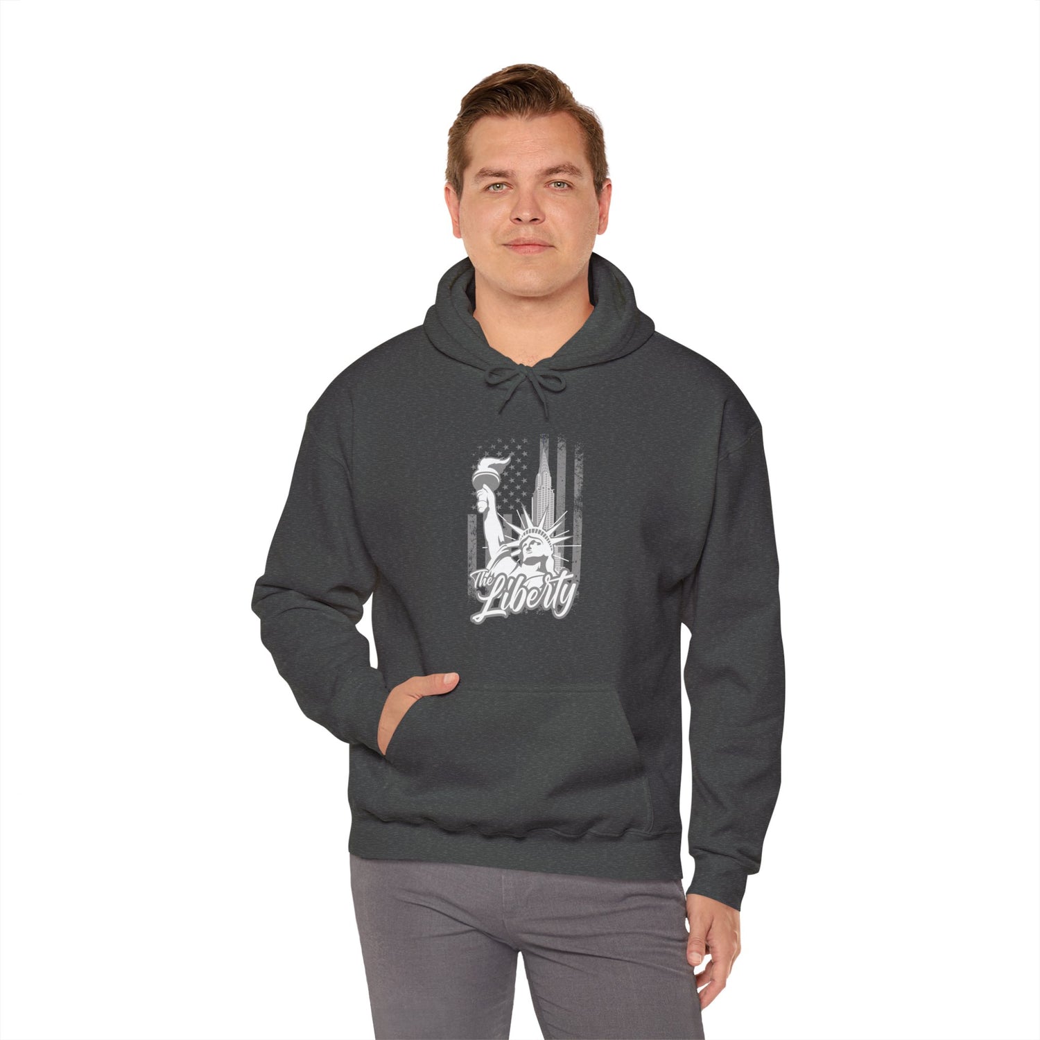 The Liberty Unisex Heavy Blend™ Hooded Sweatshirt