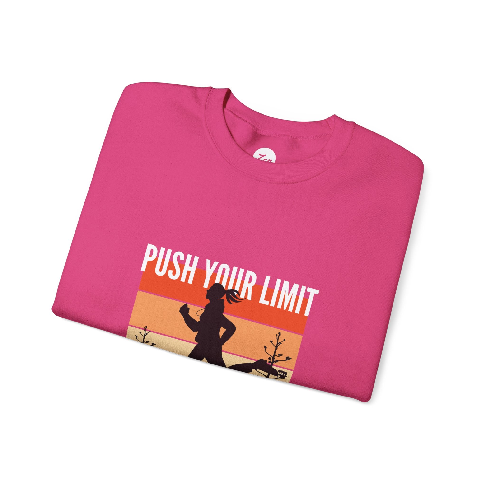 Push Your Limit Unisex Heavy Blend™ Crewneck Sweatshirt