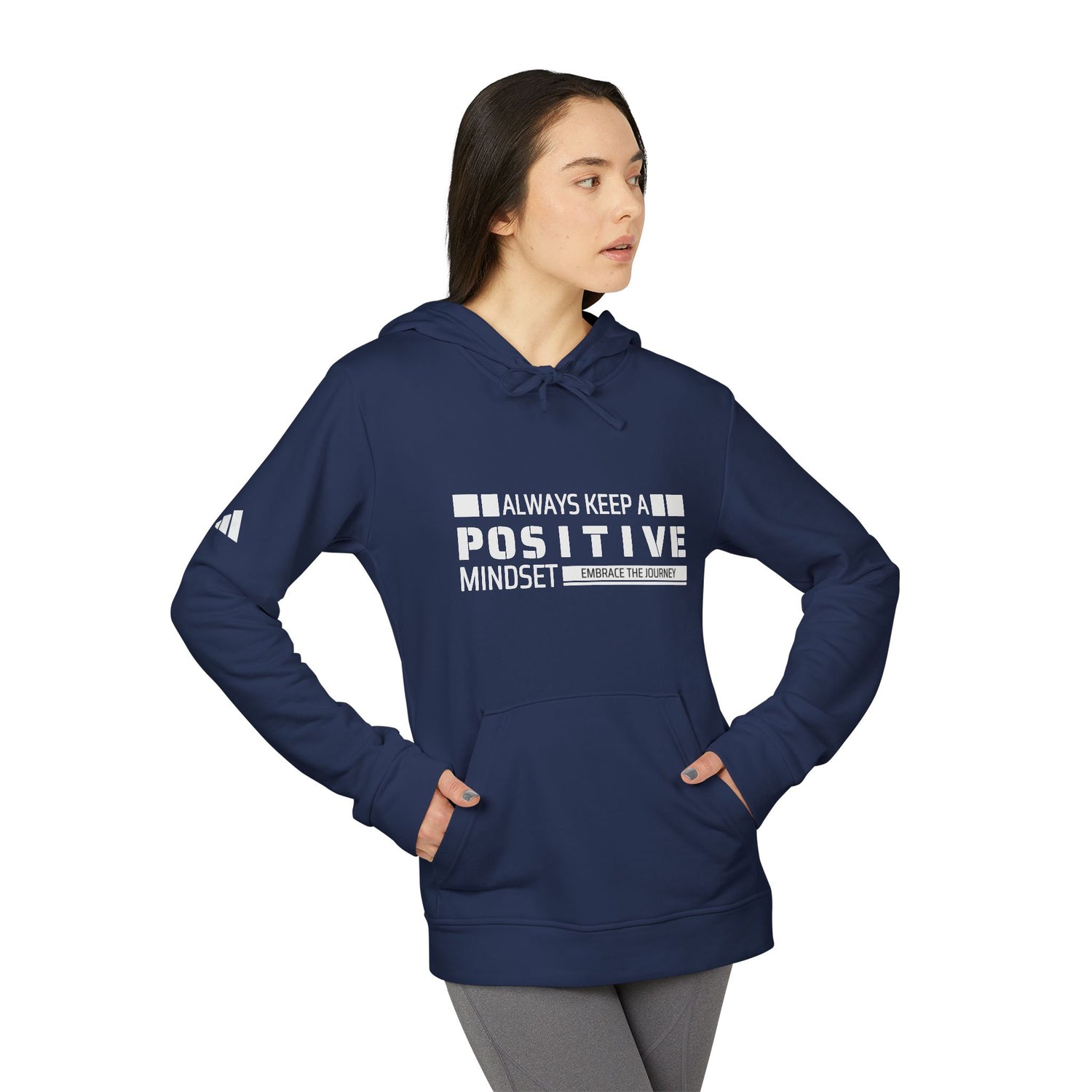 Positive Mindset adidas Unisex Fleece Hoodie