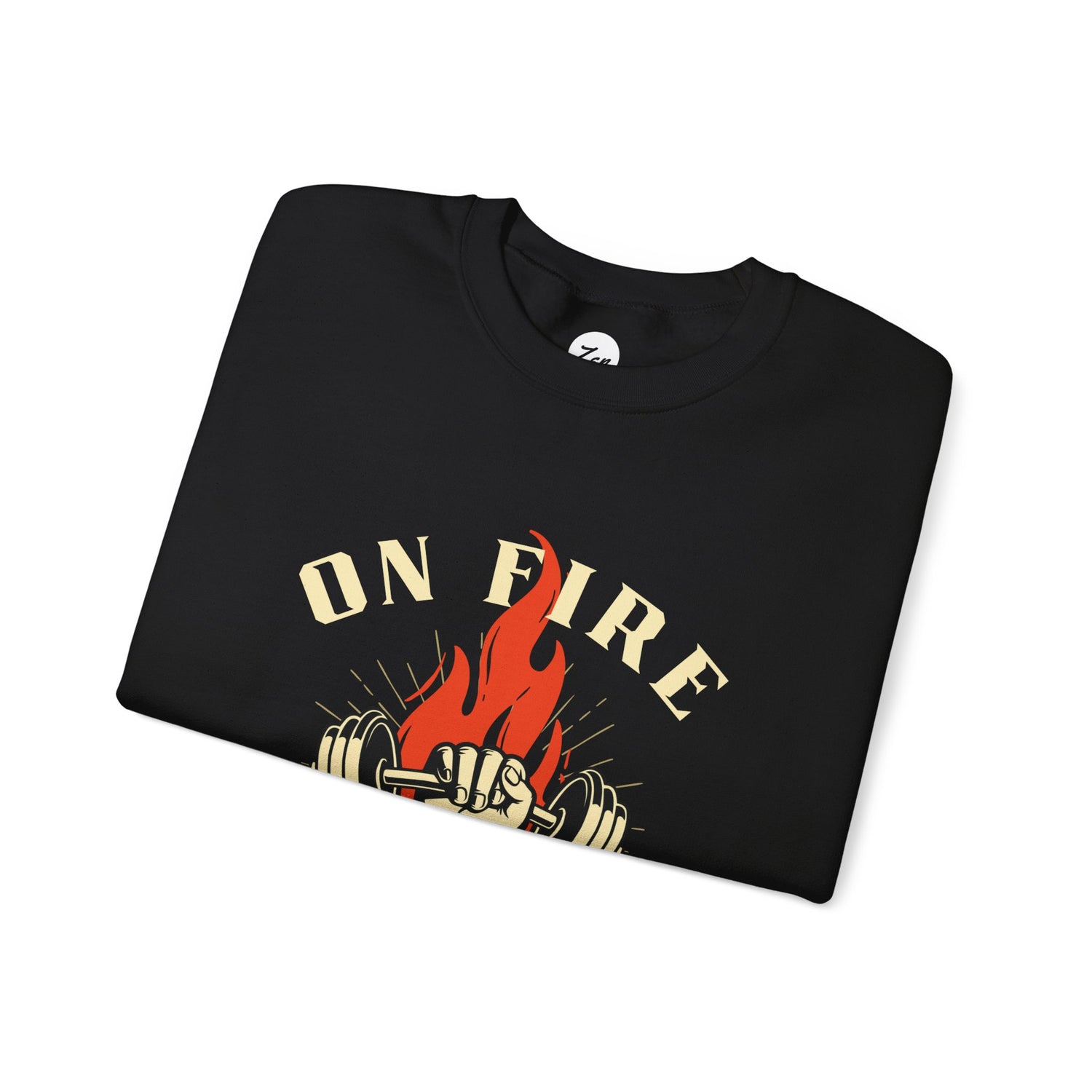 On Fire Workout Heavy Blend™ Crewneck Sweatshirt