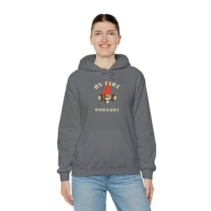 On Fire Workout Unisex Heavy Blend™ Hooded Sweatshirt