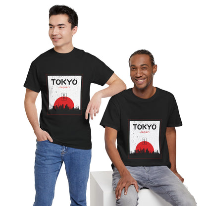 Tokyo Unisex Heavy Cotton Tee