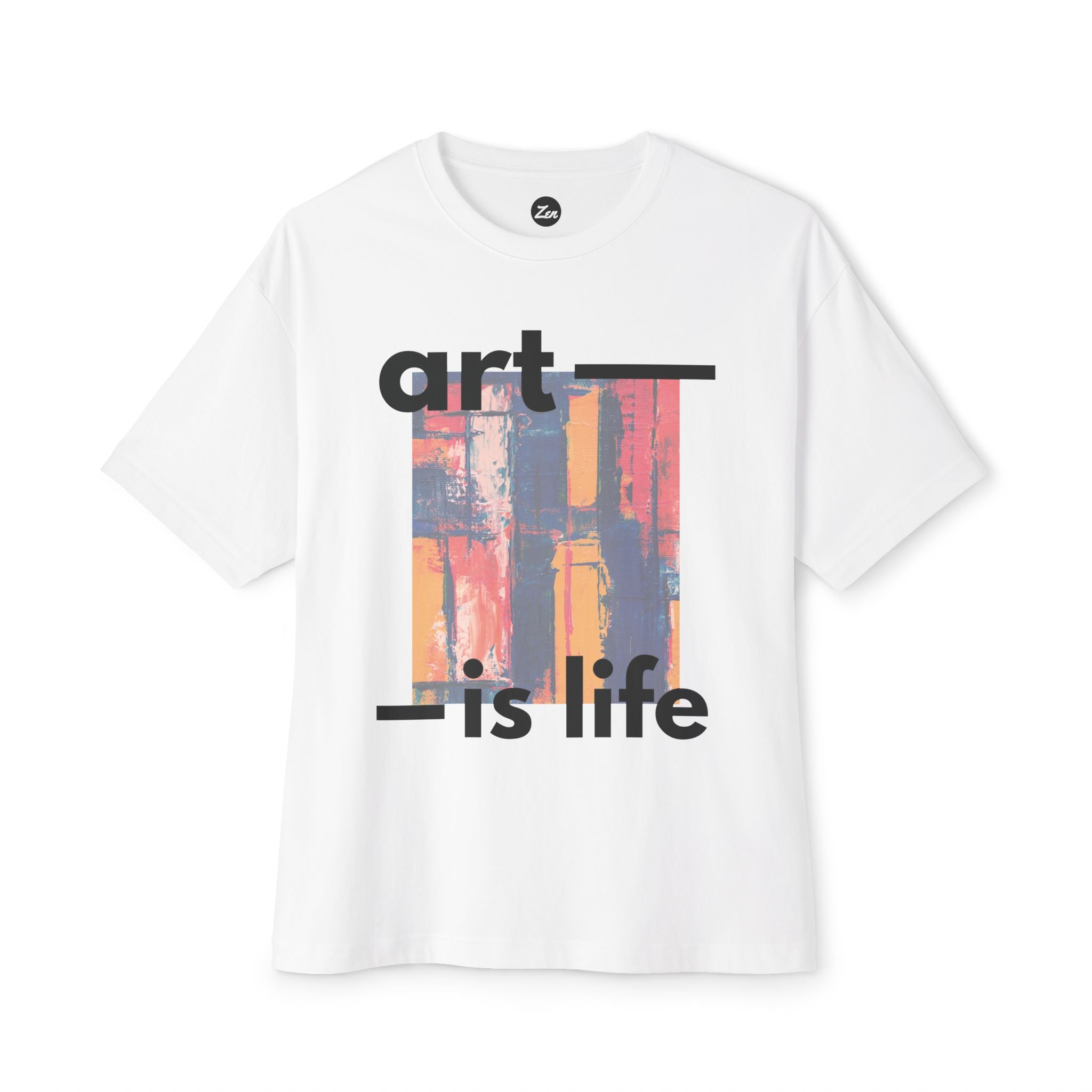 Art Unisex Oversized Boxy Tee