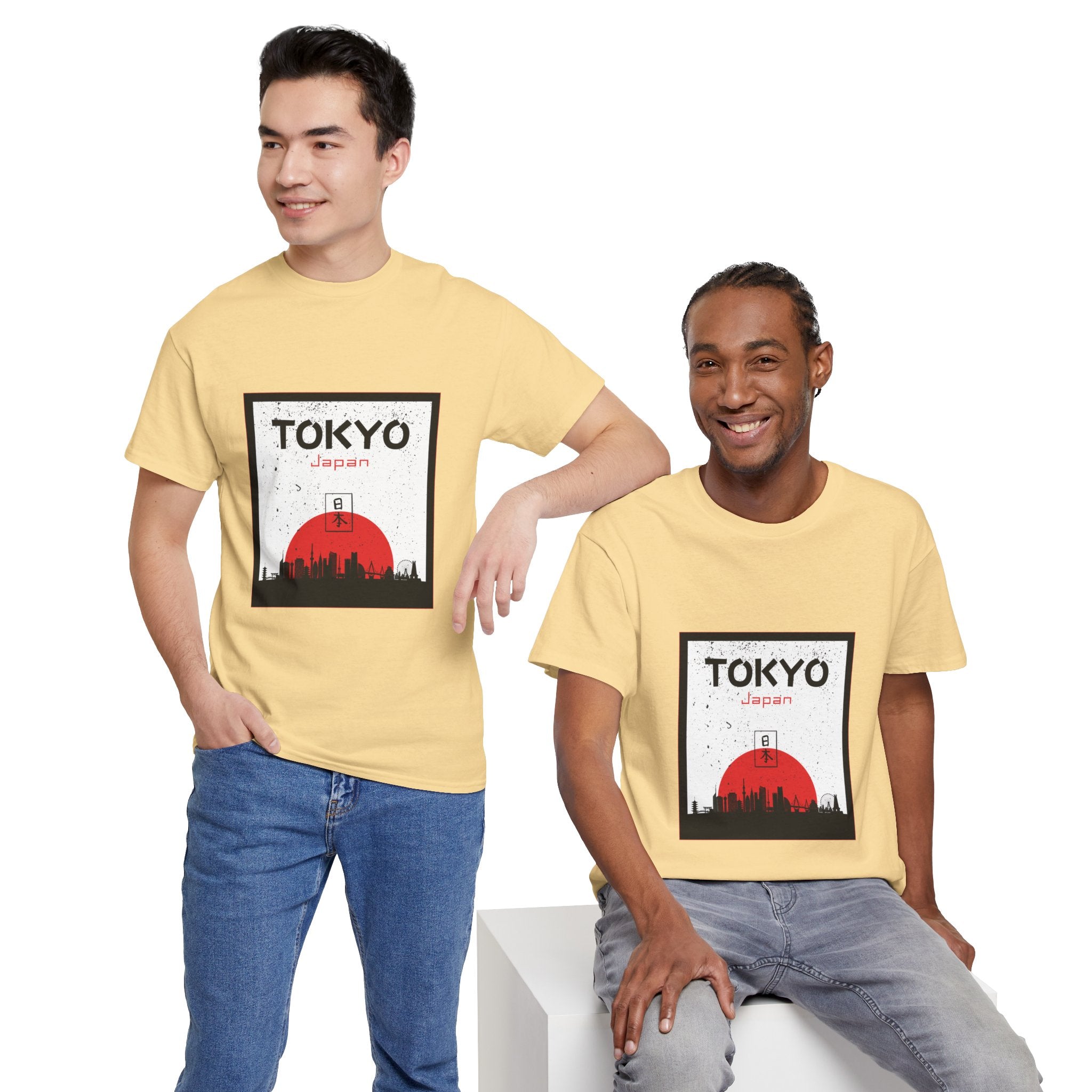 Tokyo Unisex Heavy Cotton Tee