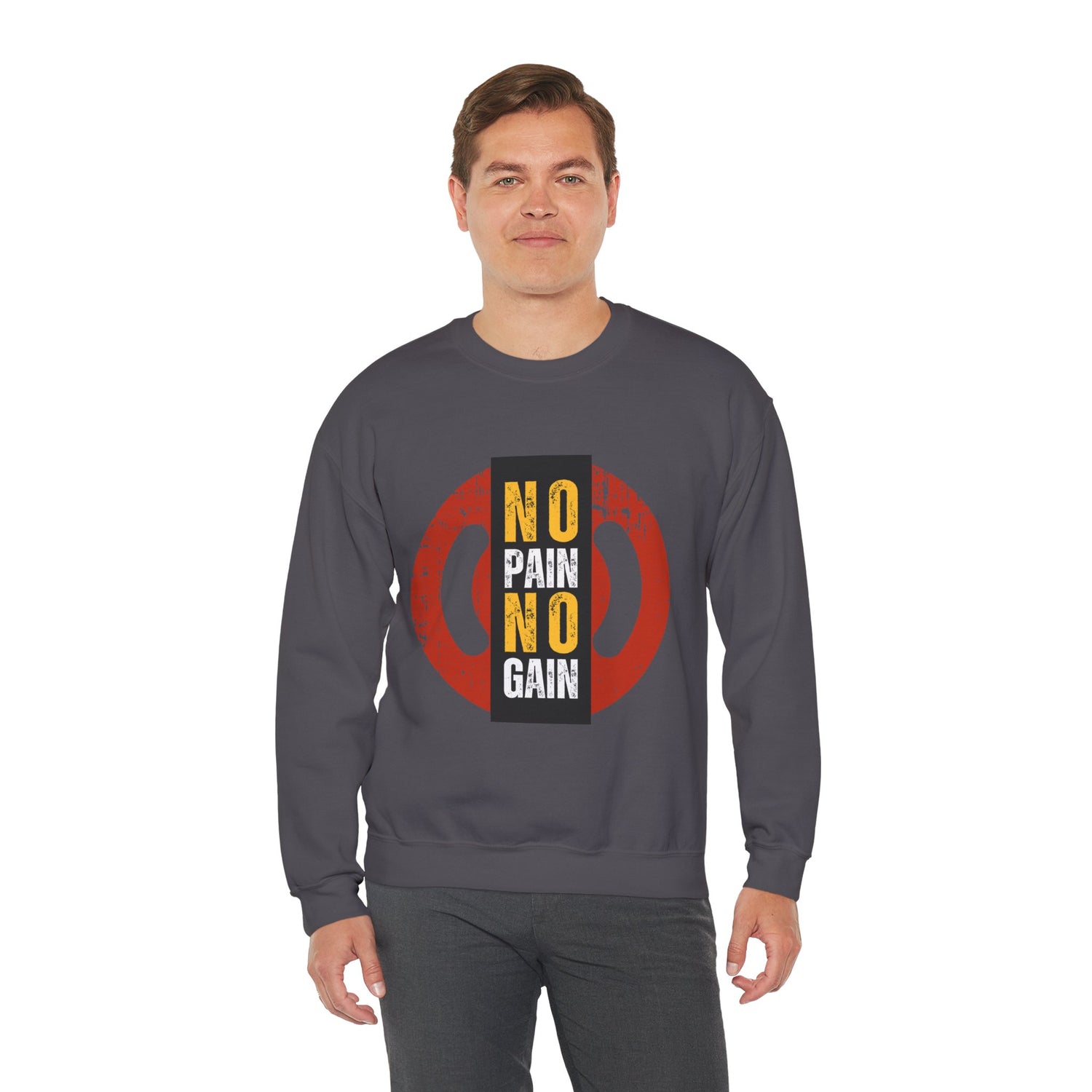 No Pain No Gain Unisex Heavy Blend™ Crewneck Sweatshirt