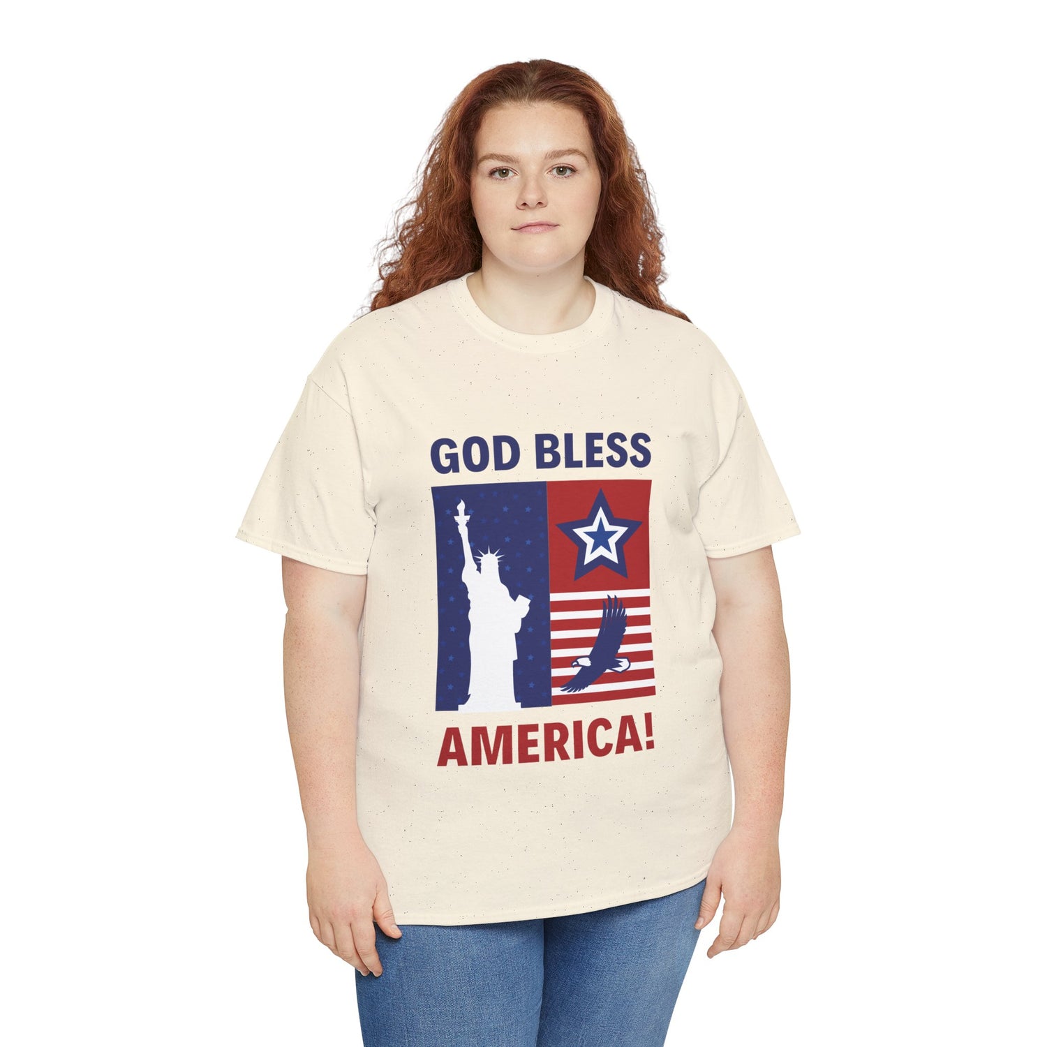 USA Bless Unisex Heavy Cotton Tee