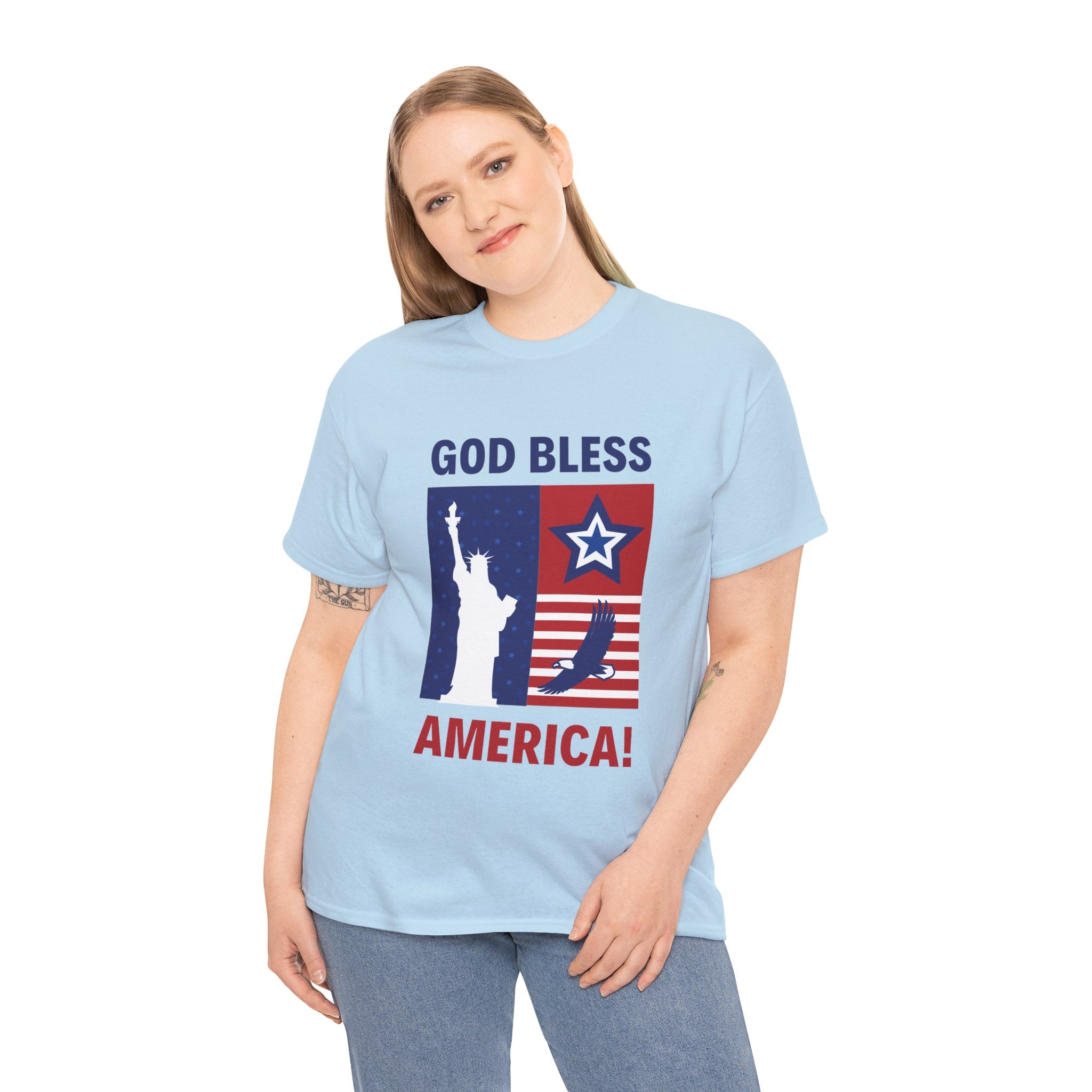 USA Bless Unisex Heavy Cotton Tee