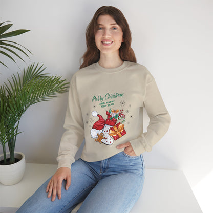 Merry Christmas Unisex Heavy Blend™ Crewneck Sweatshirt