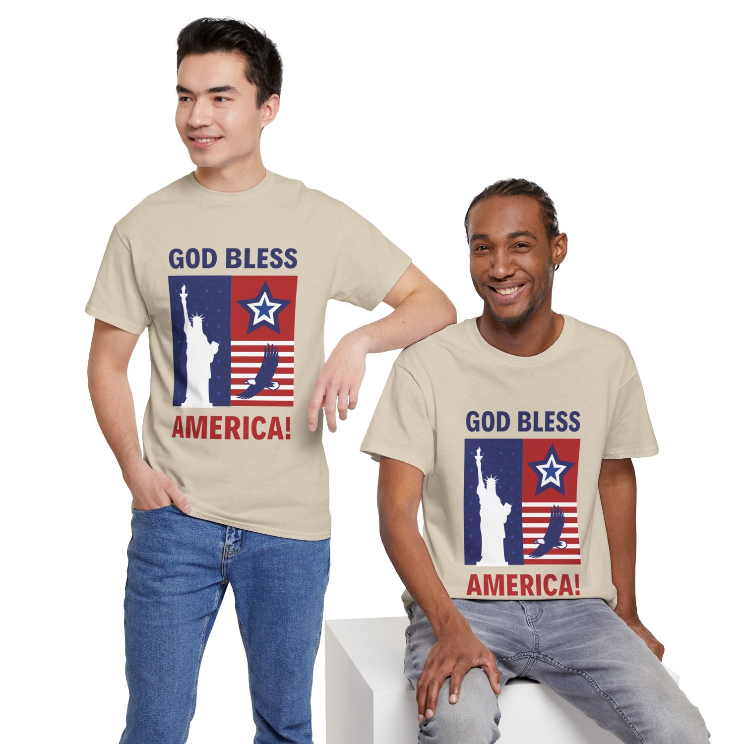 USA Bless Unisex Heavy Cotton Tee