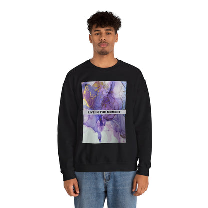 Live in the Moment Unisex Heavy Blend™ Crewneck Sweatshirt