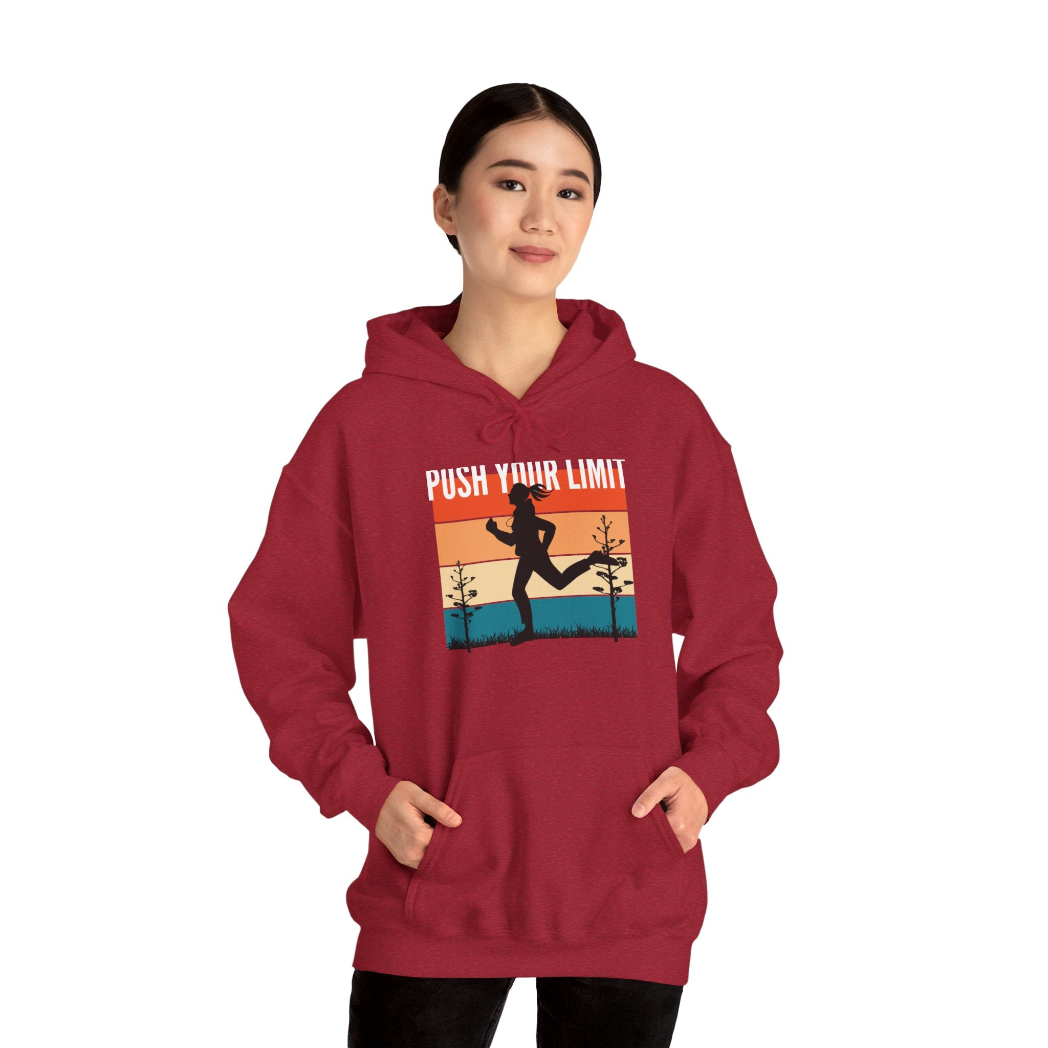 Push Your Limit Unisex Heavy Blend™ Hooded Sweatshirt