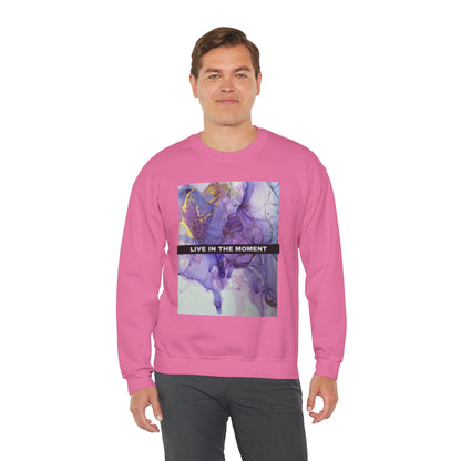 Live in the Moment Unisex Heavy Blend™ Crewneck Sweatshirt