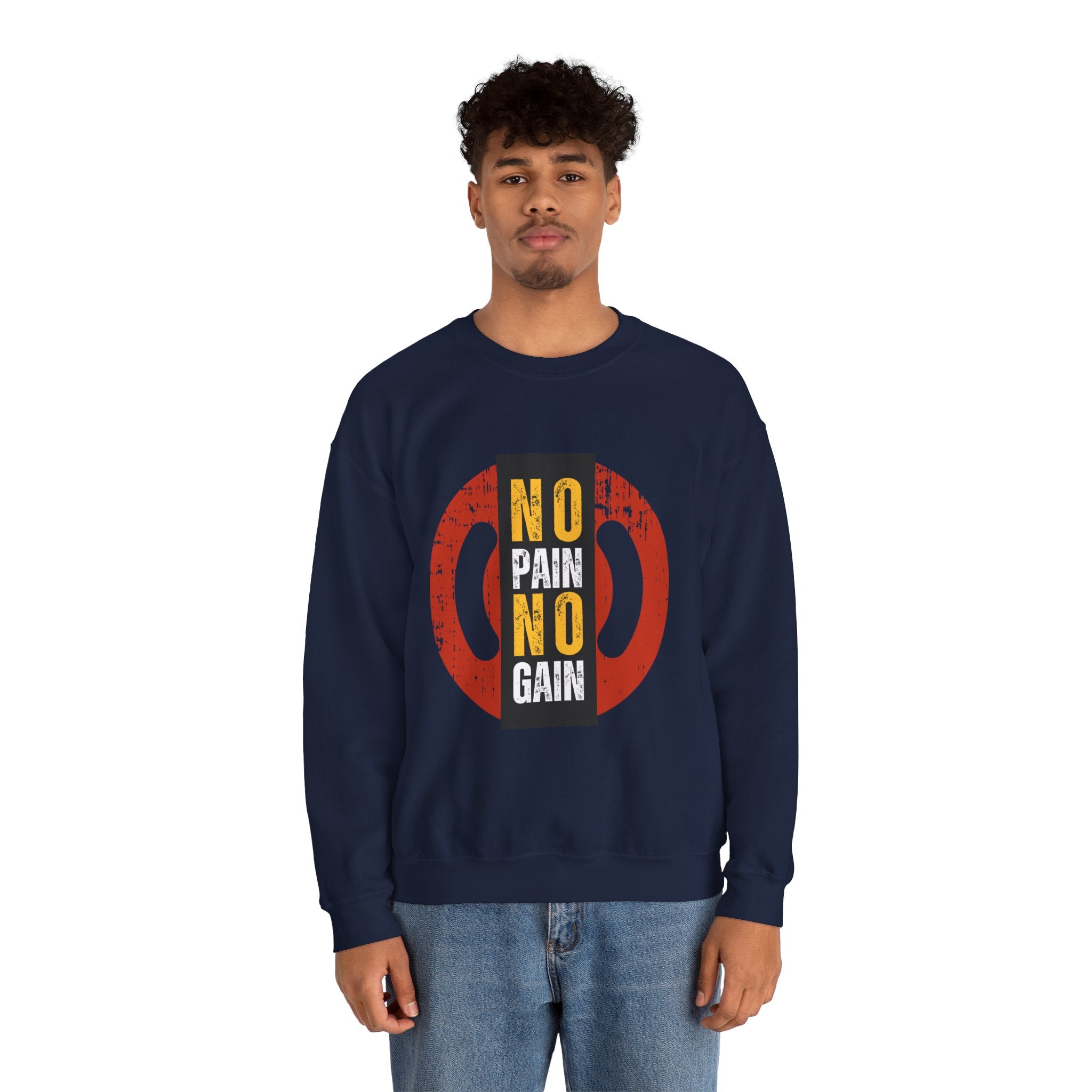 No Pain No Gain Unisex Heavy Blend™ Crewneck Sweatshirt