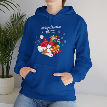 Merry Christmas Unisex Heavy Blend™ Hooded Sweatshirt