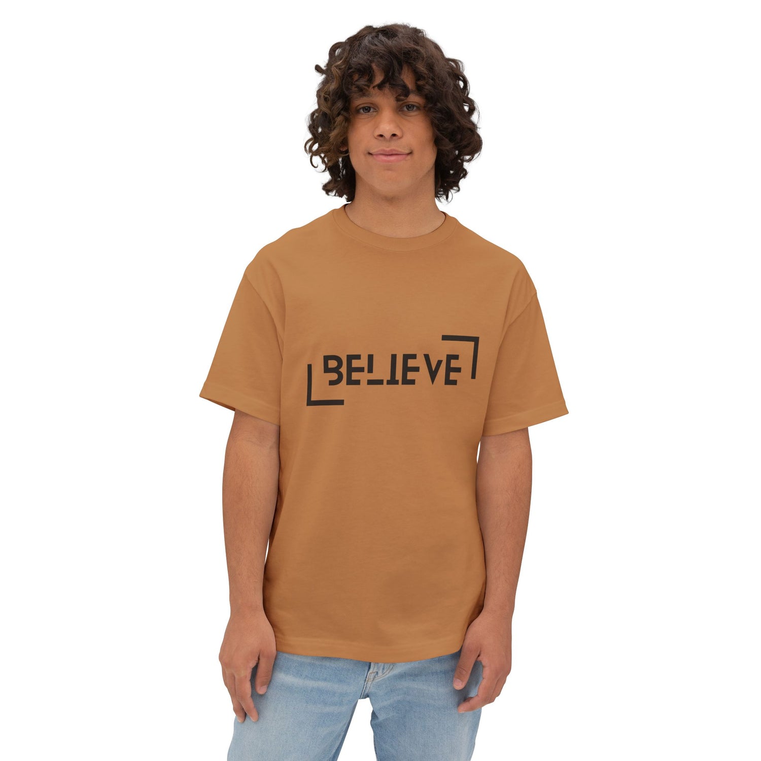 Believe Unisex Oversized Boxy Tee