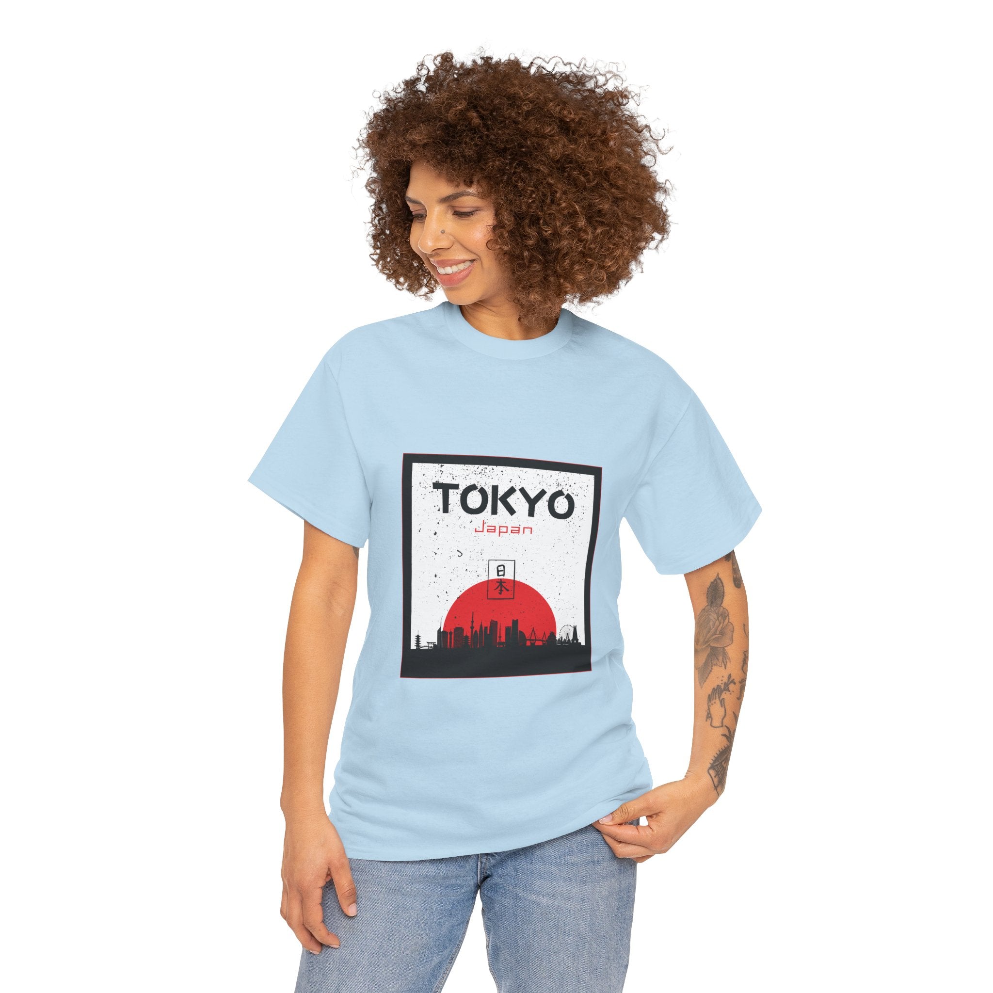 Tokyo Unisex Heavy Cotton Tee