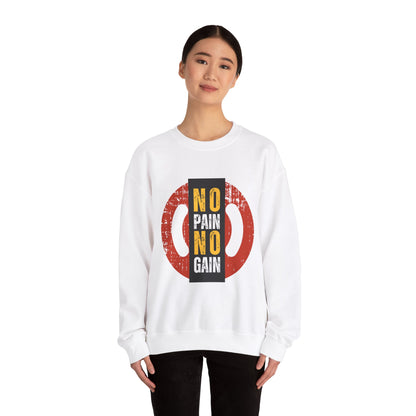 No Pain No Gain Unisex Heavy Blend™ Crewneck Sweatshirt