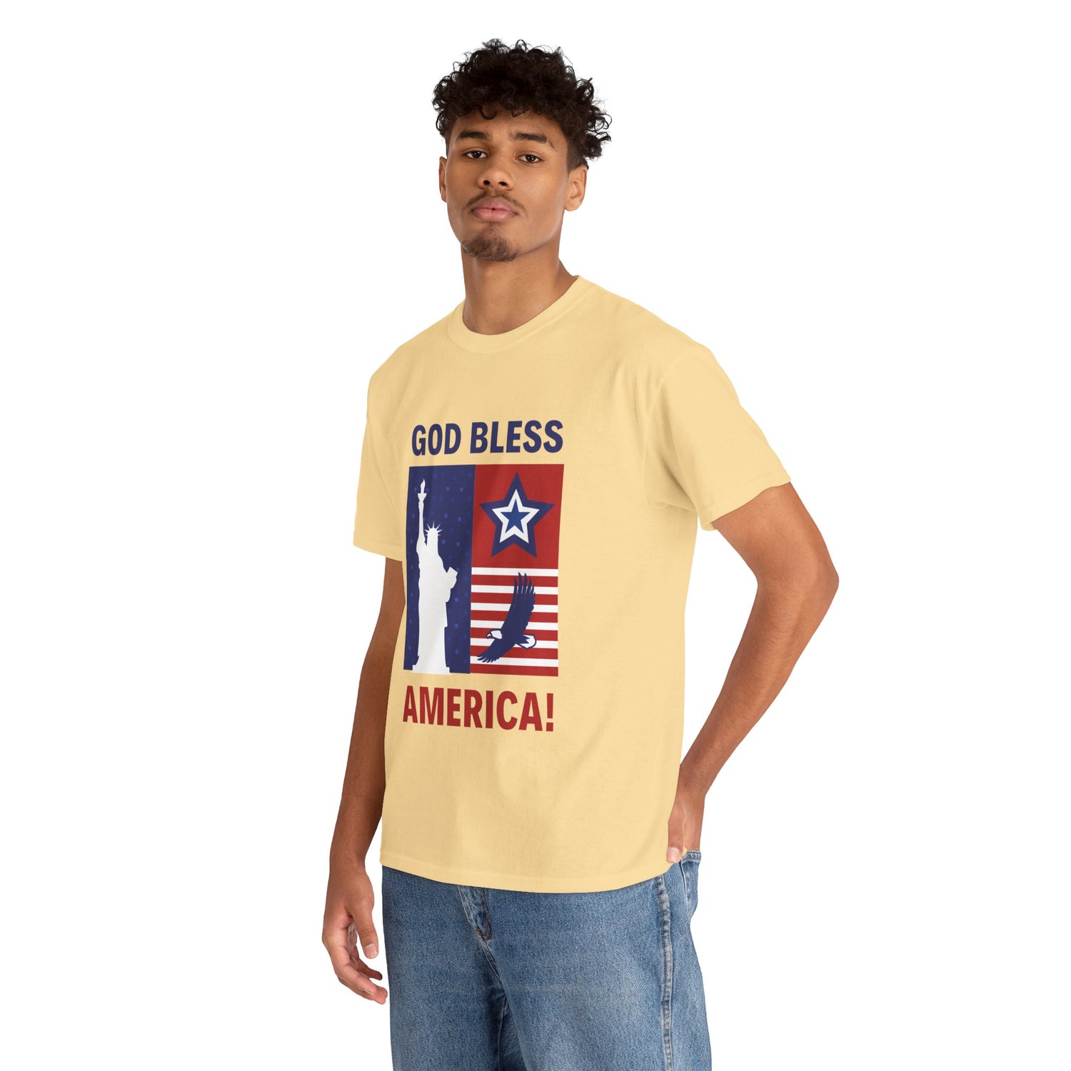 USA Bless Unisex Heavy Cotton Tee