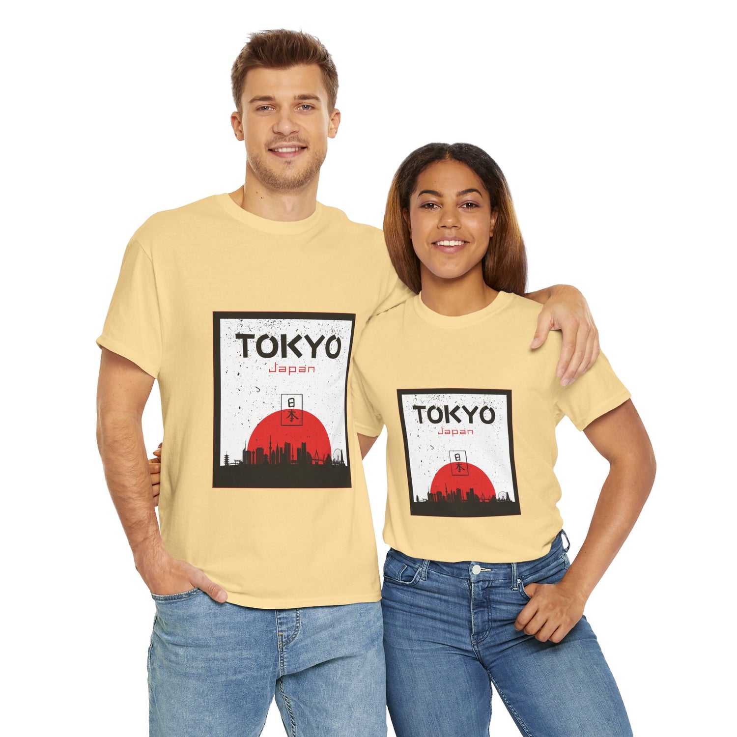 Tokyo Unisex Heavy Cotton Tee