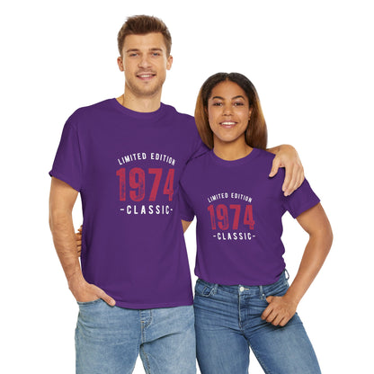 Limited Edition 1974 Unisex Heavy Cotton Tee