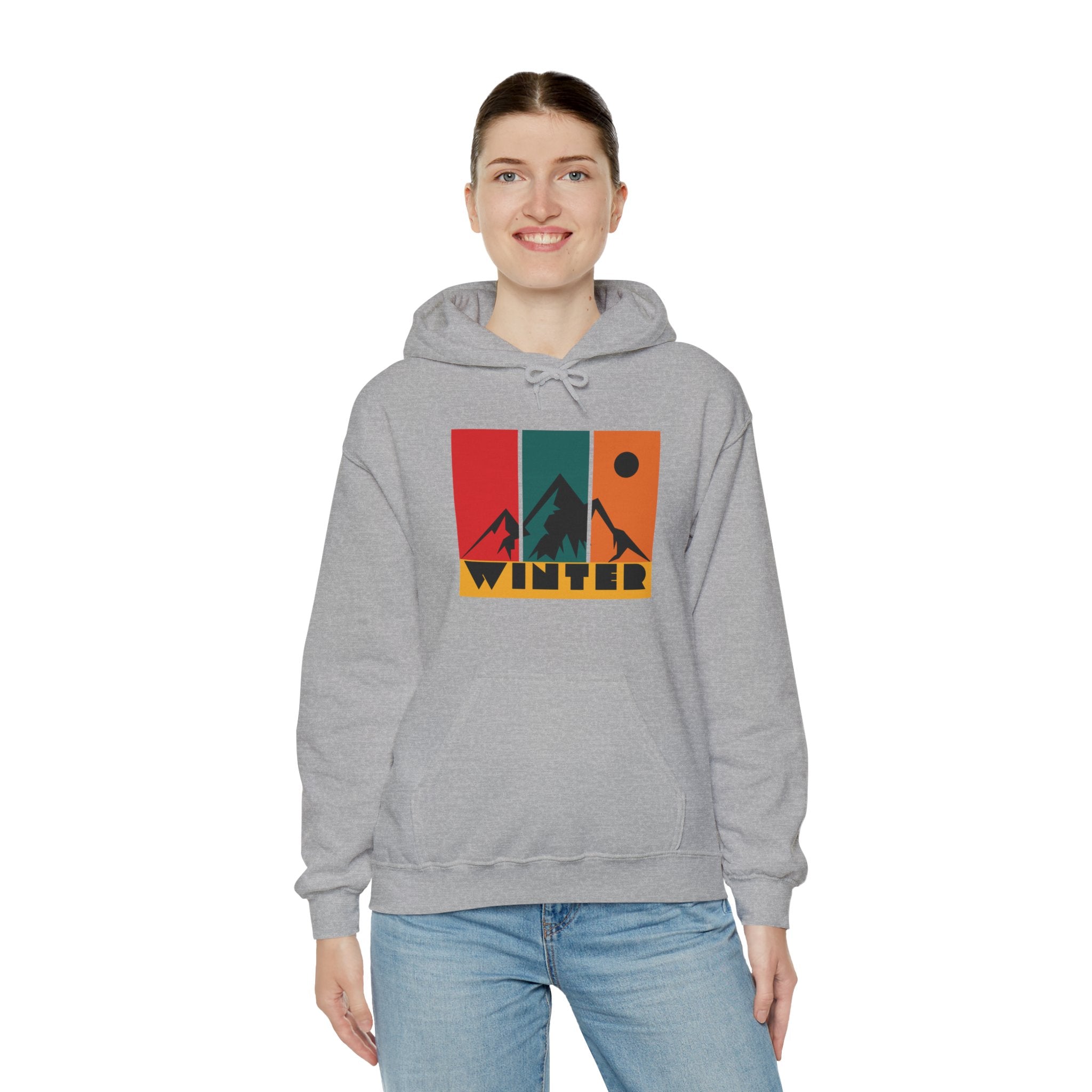 Winter Unisex Heavy Blend™ Hooded Sweatshirt