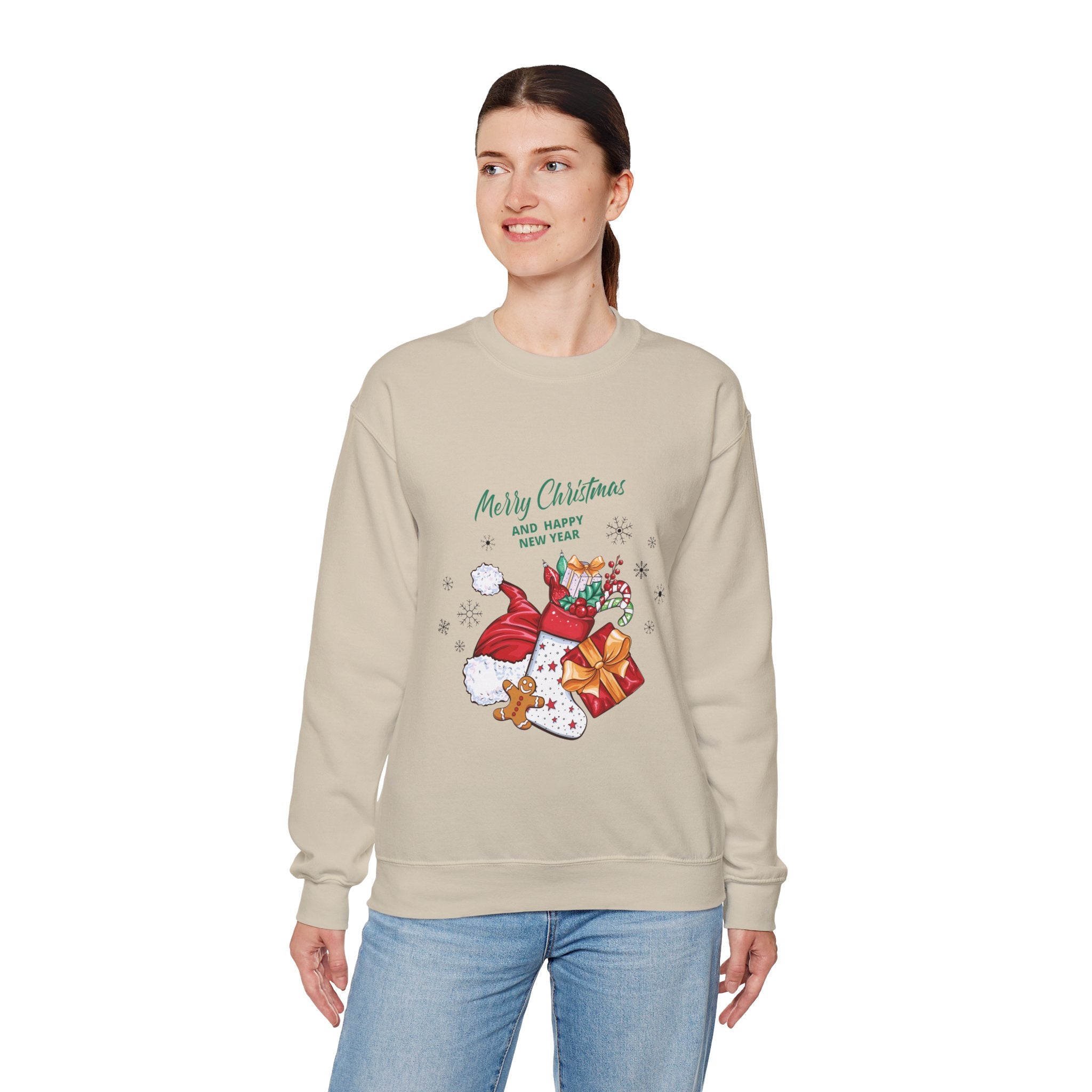 Merry Christmas Unisex Heavy Blend™ Crewneck Sweatshirt