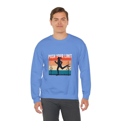 Push Your Limit Unisex Heavy Blend™ Crewneck Sweatshirt