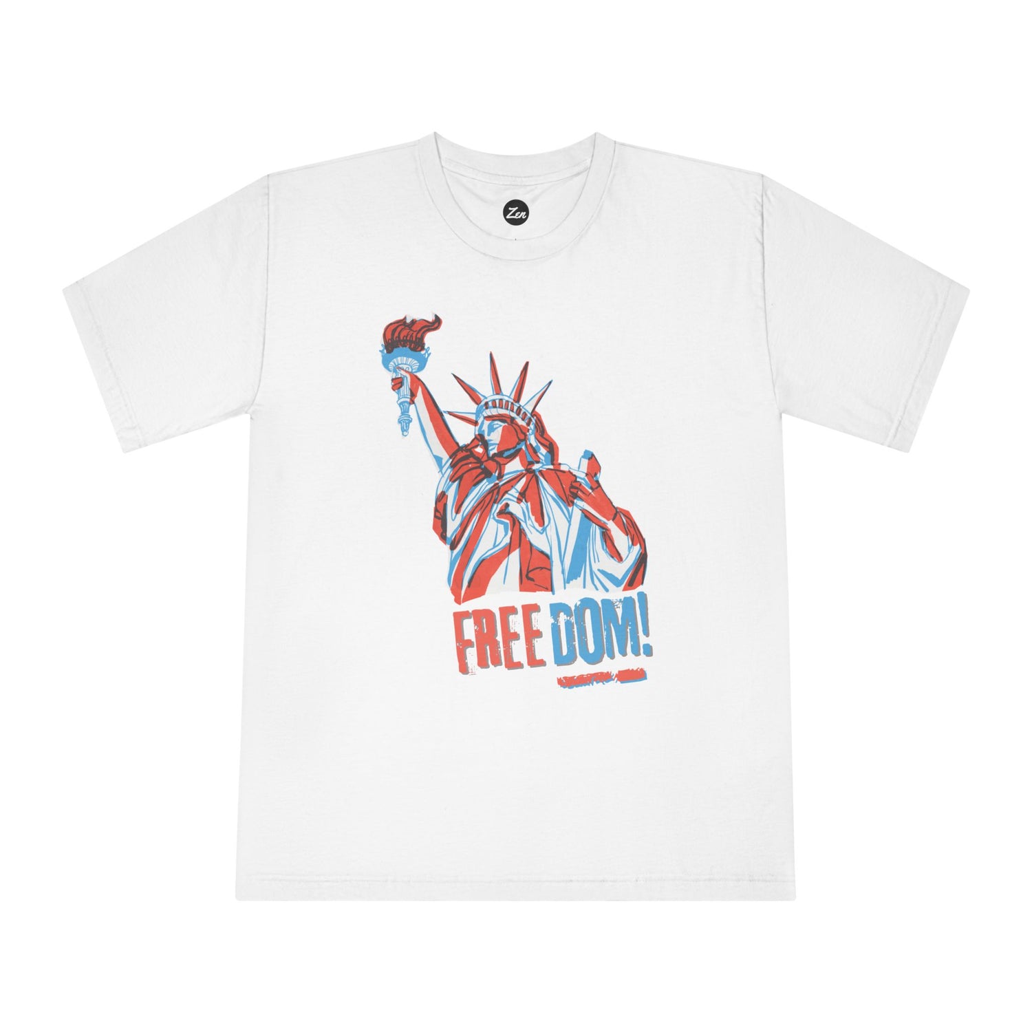 USA Freedom Unisex Classic Crewneck T-Shirt