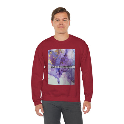 Live in the Moment Unisex Heavy Blend™ Crewneck Sweatshirt