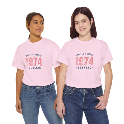 Limited Edition 1974 Unisex Heavy Cotton Tee