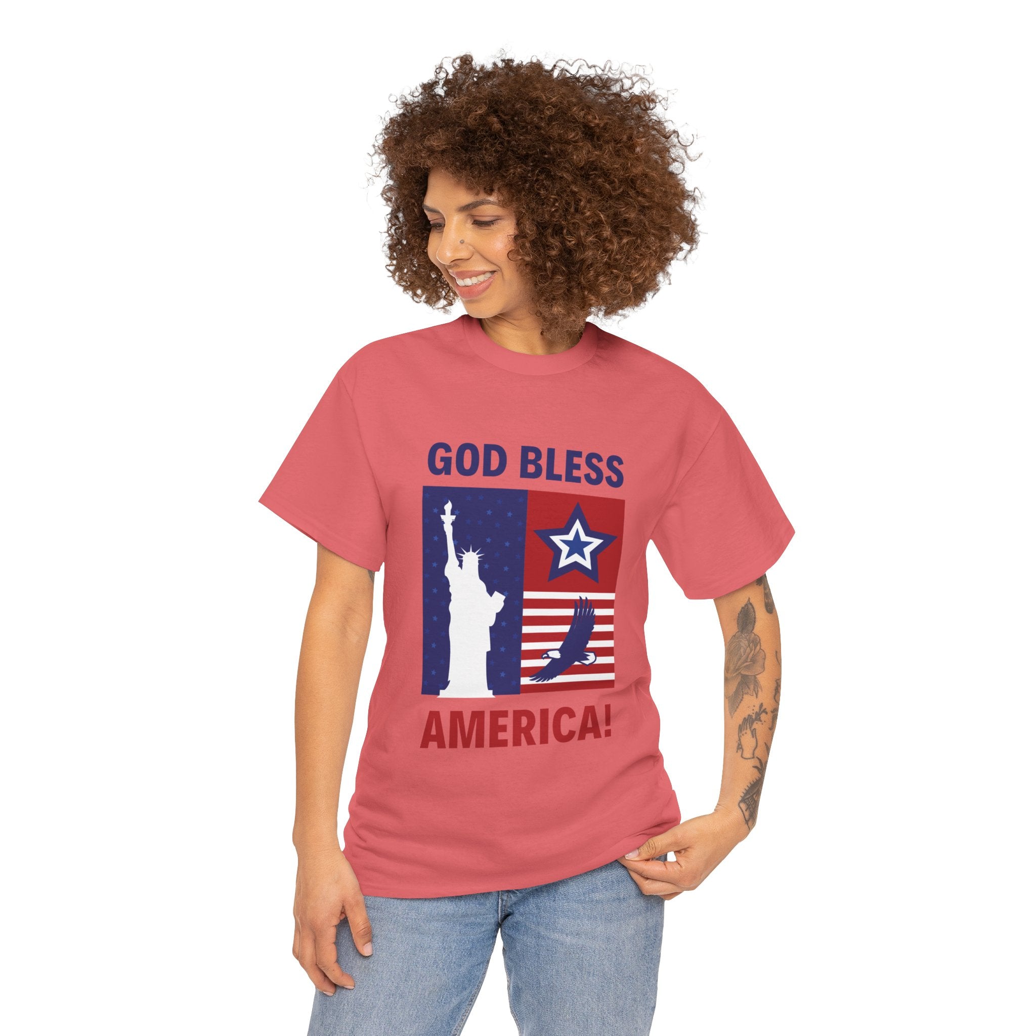 USA Bless Unisex Heavy Cotton Tee