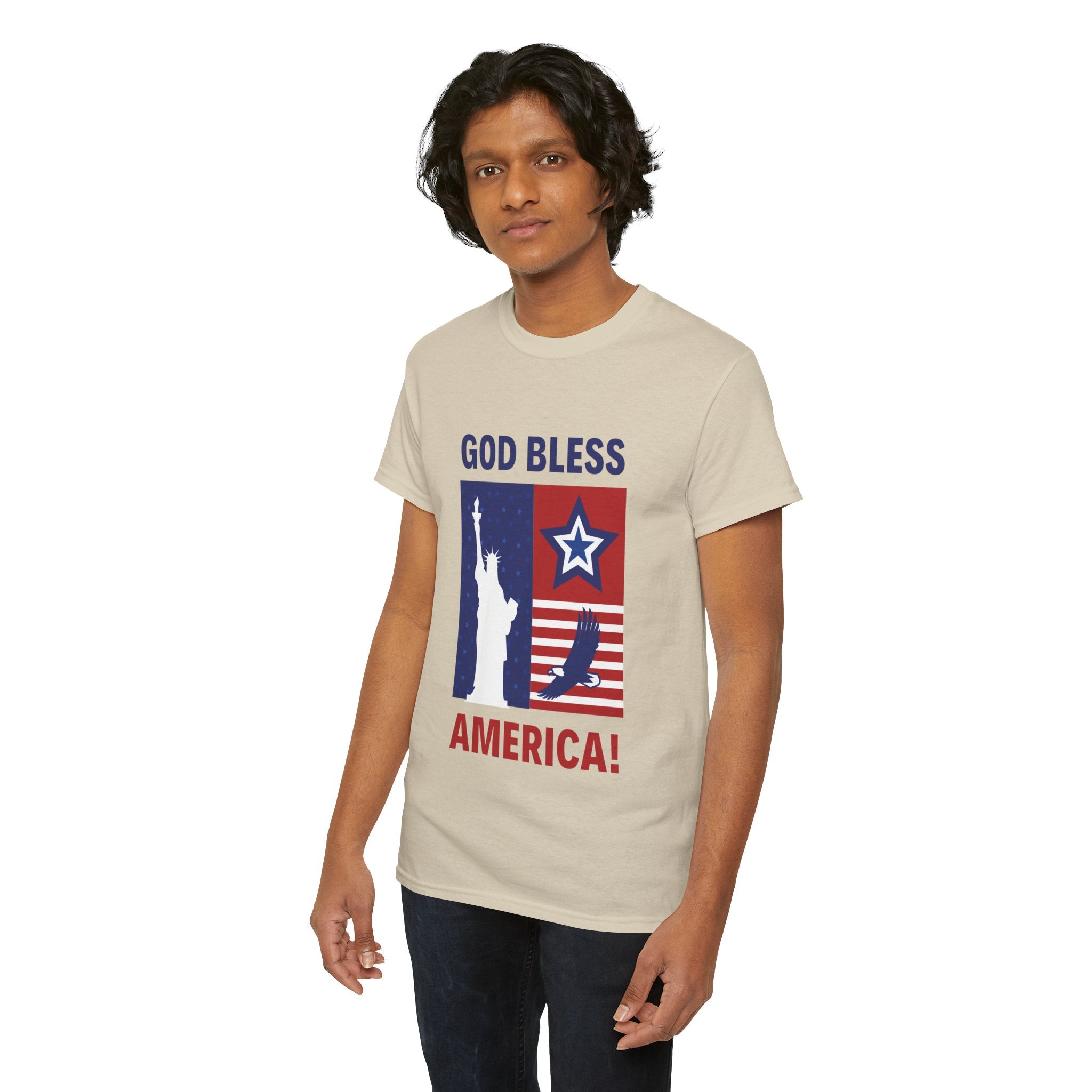 USA Bless Unisex Heavy Cotton Tee