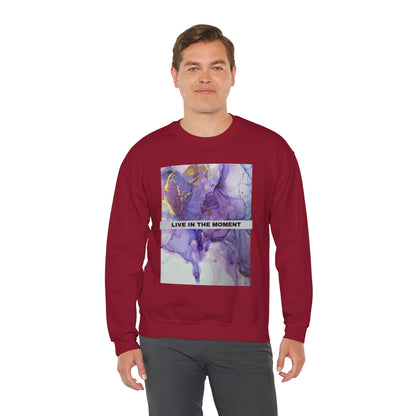 Live in the Moment Unisex Heavy Blend™ Crewneck Sweatshirt