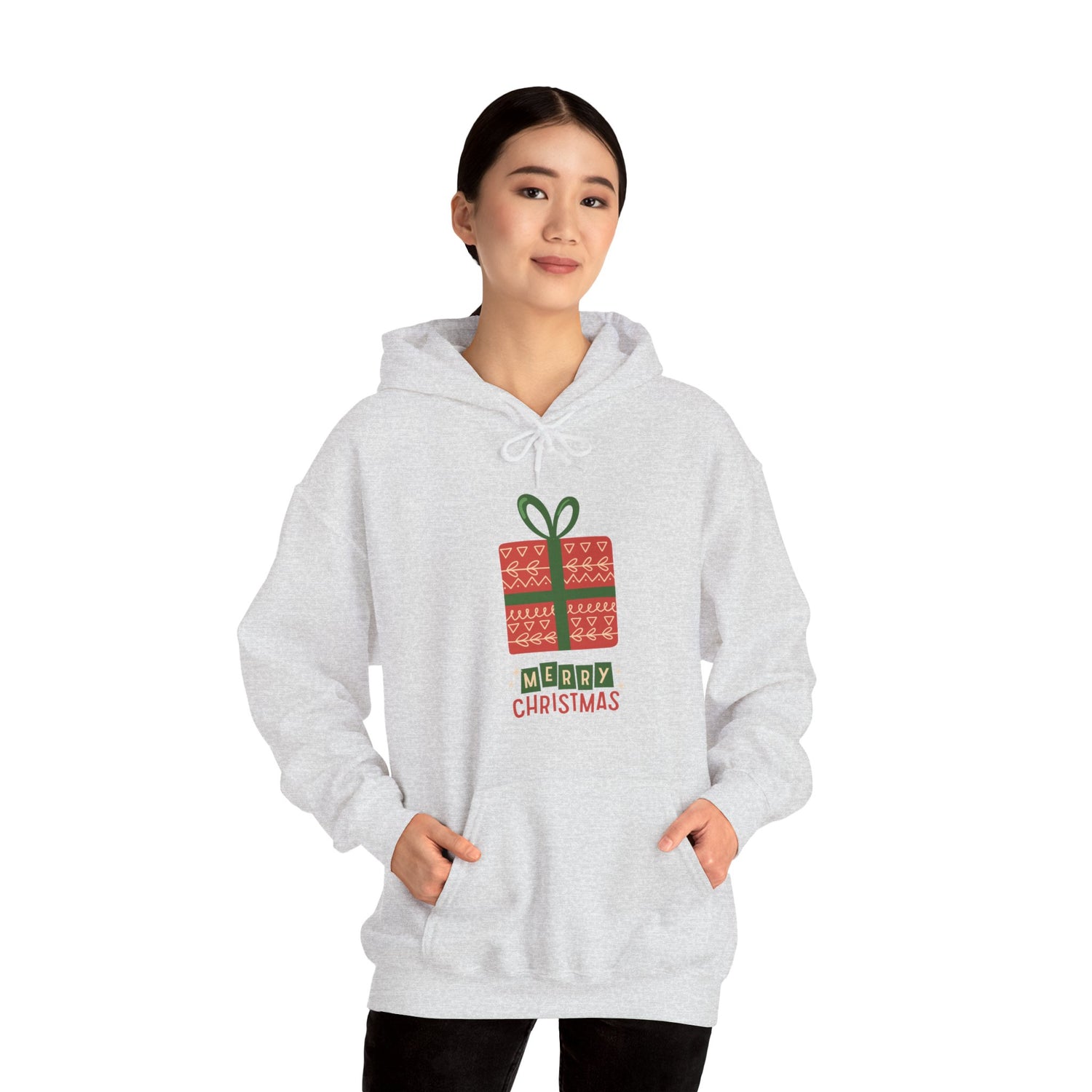 Merry Christmas II Unisex Heavy Blend™ Hooded Sweatshirt