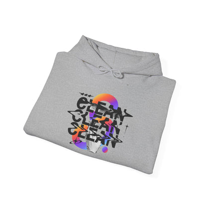 Clean Unisex Heavy Blend™ Hooded Sweatshirt