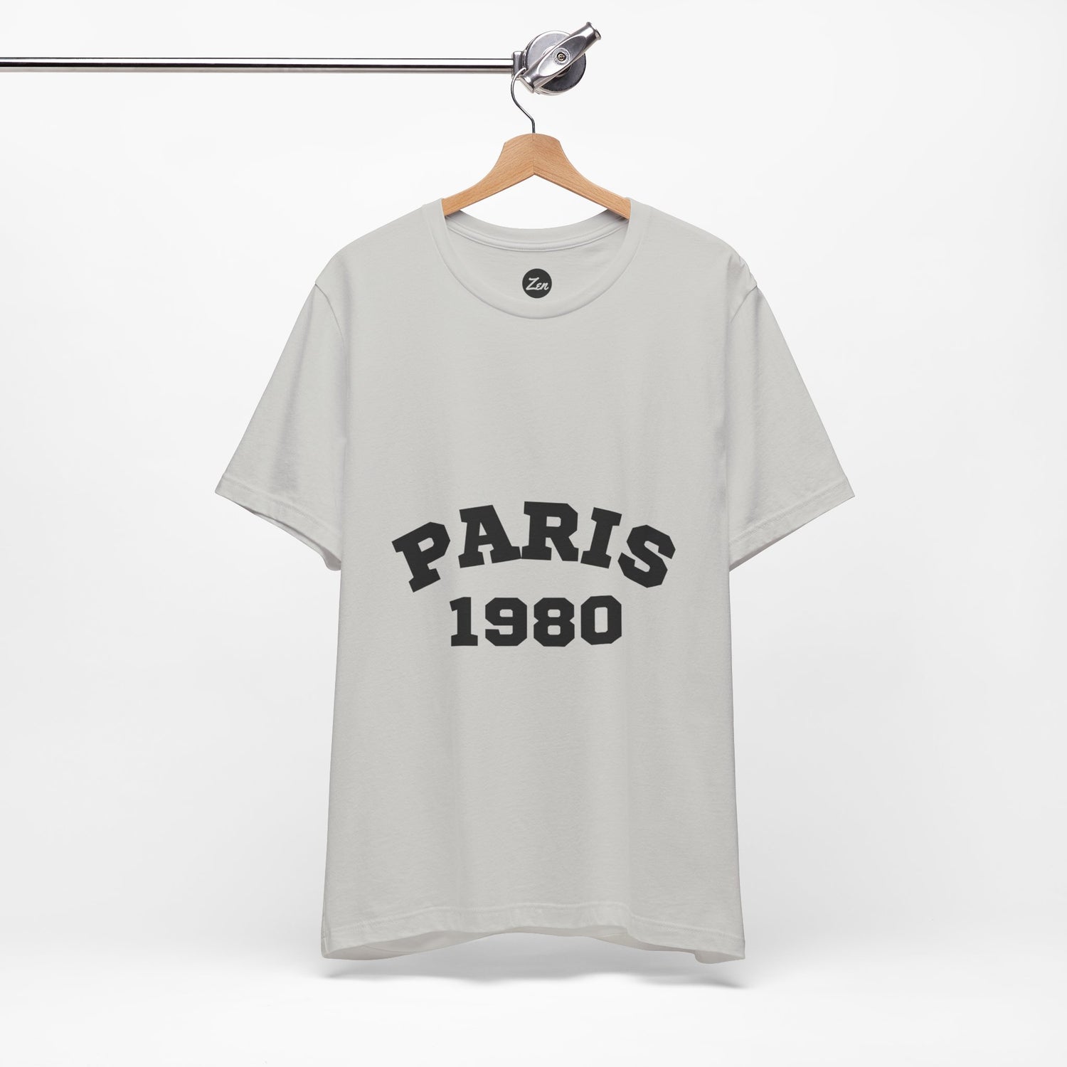 Paris 1980 Unisex Jersey Short Sleeve Tee