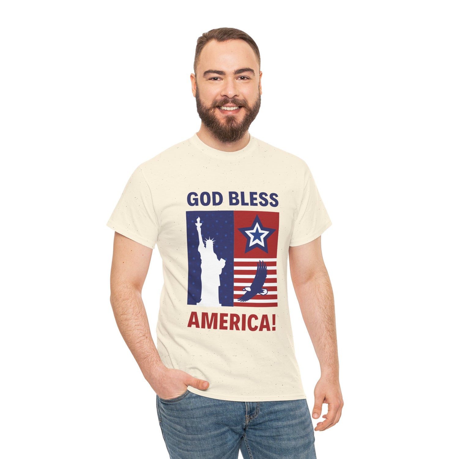 USA Bless Unisex Heavy Cotton Tee