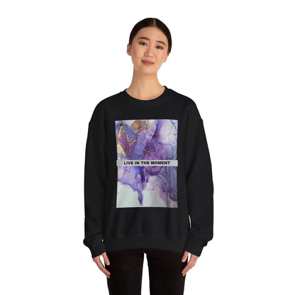 Live in the Moment Unisex Heavy Blend™ Crewneck Sweatshirt