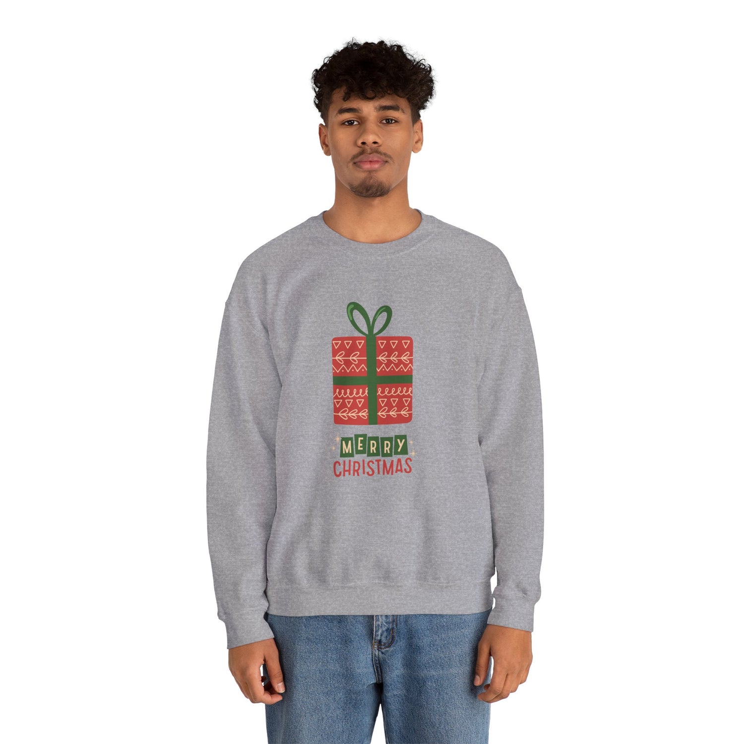 Merry Christmas II Unisex Heavy Blend™ Crewneck Sweatshirt