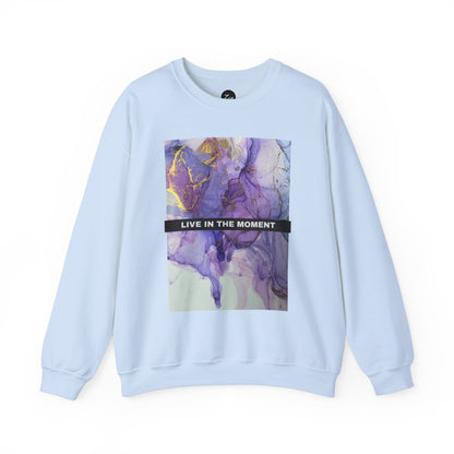 Live in the Moment Unisex Heavy Blend™ Crewneck Sweatshirt