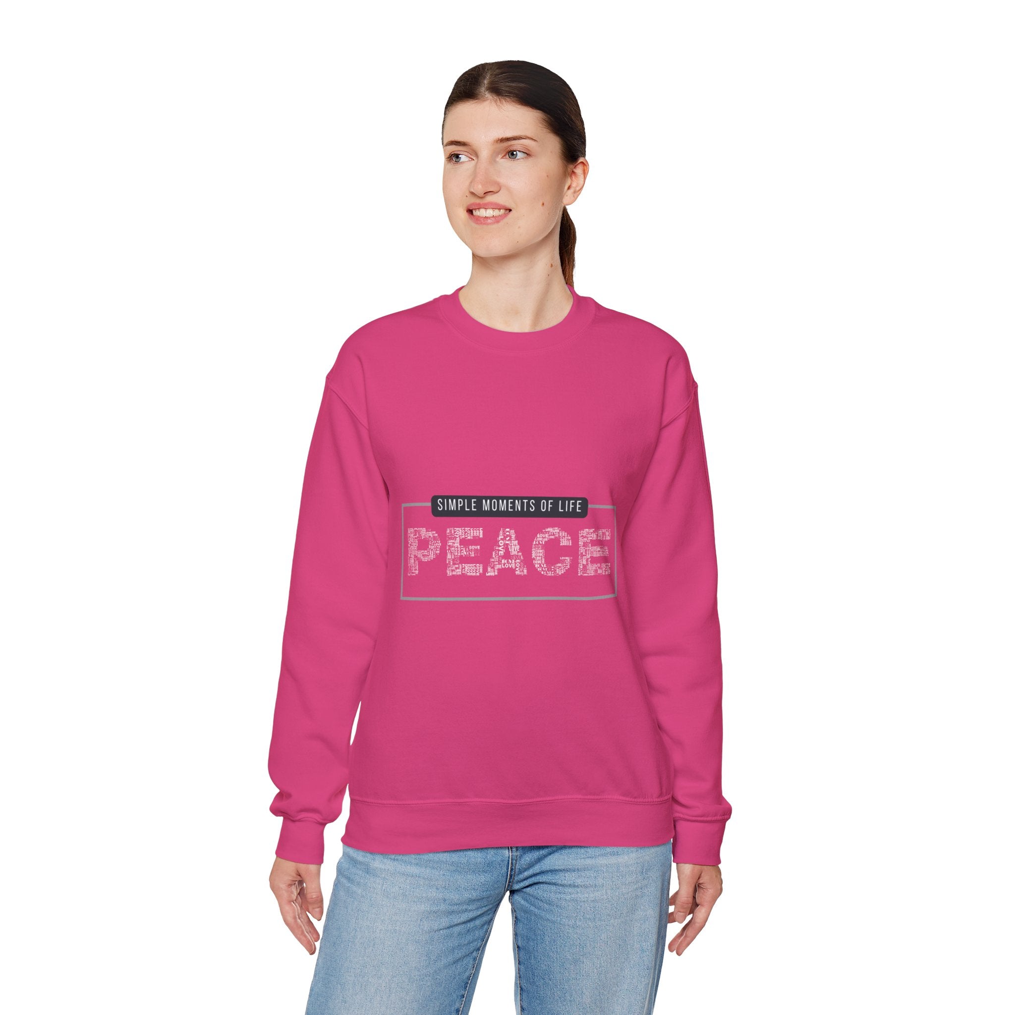 Peace Unisex Heavy Blend™ Crewneck Sweatshirt